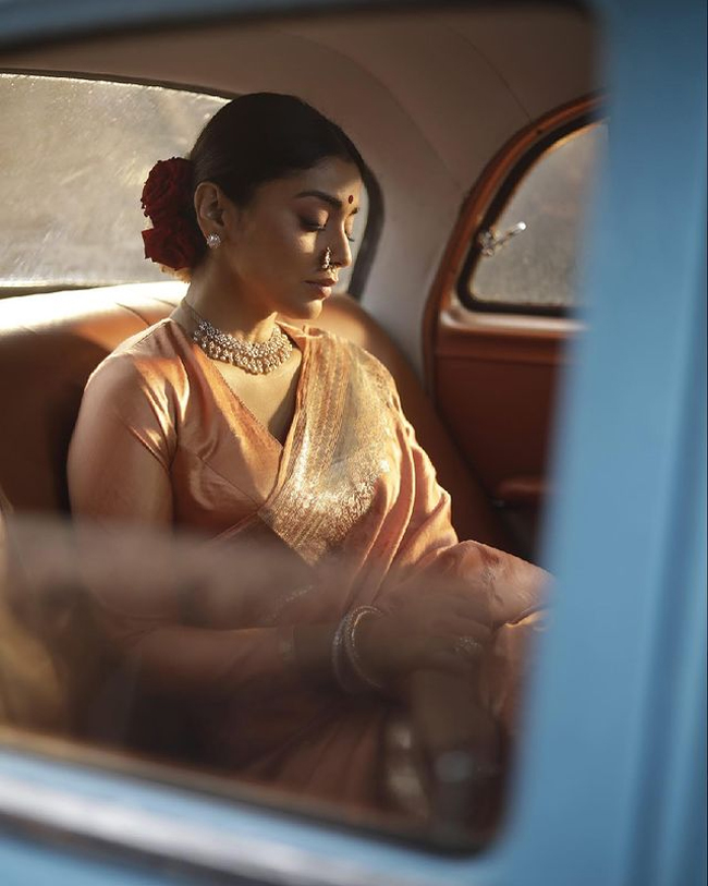 Shriya Saran Pulls Of The Vintage Fashion